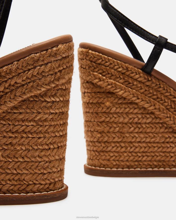 Steve Madden schoenen vrouwen zomer zwart leer 2D2L90
