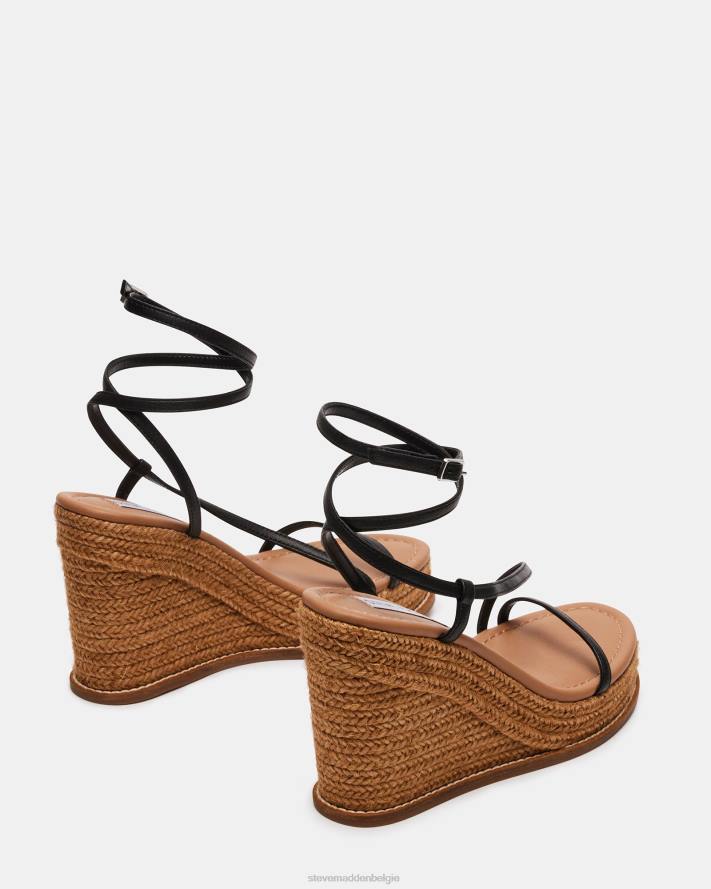 Steve Madden schoenen vrouwen zomer zwart leer 2D2L90
