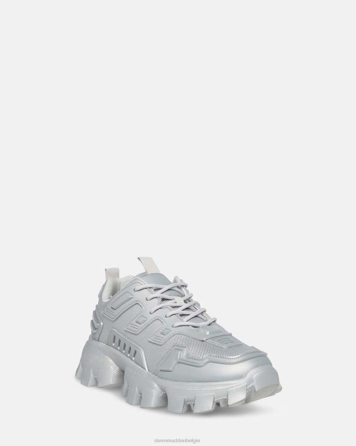 Steve Madden schoenen vrouwen geponst zilver 2D2L273
