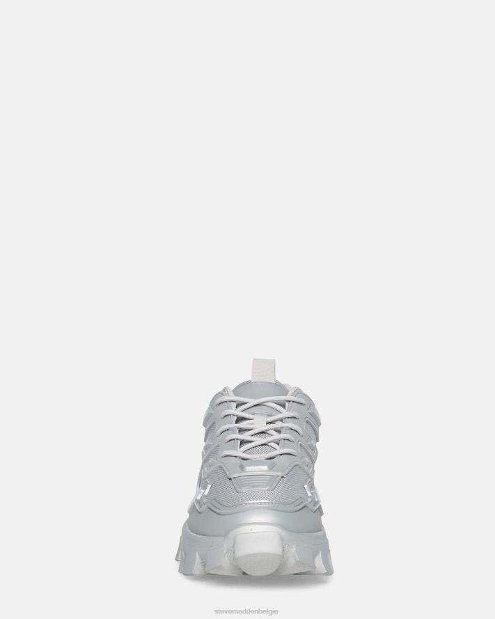 Steve Madden schoenen vrouwen geponst zilver 2D2L273