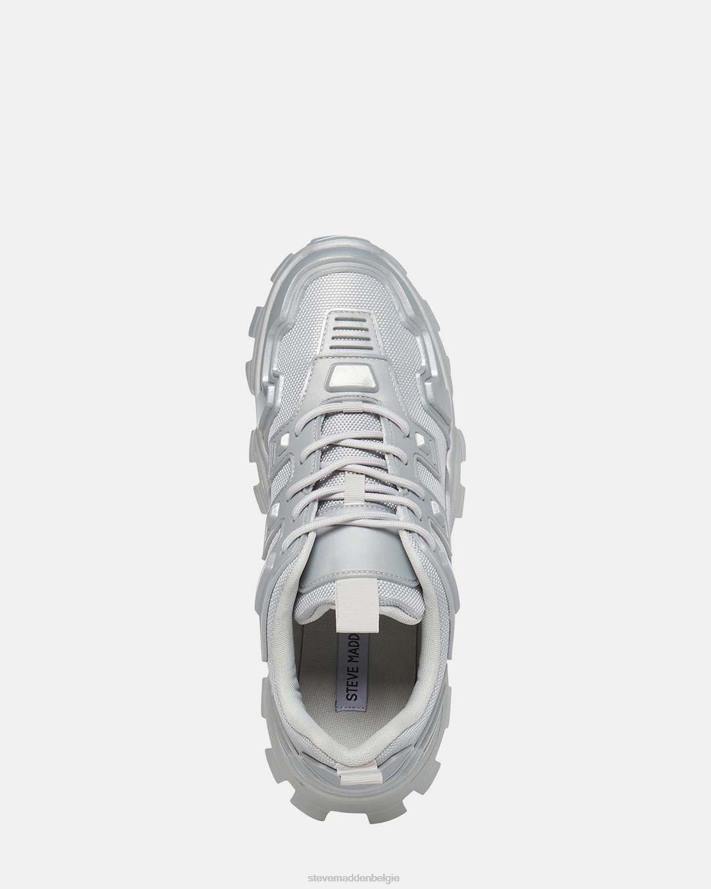 Steve Madden schoenen vrouwen geponst zilver 2D2L273