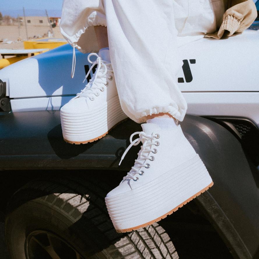 Steve Madden schoenen vrouwen reusachtig wit 2D2L270