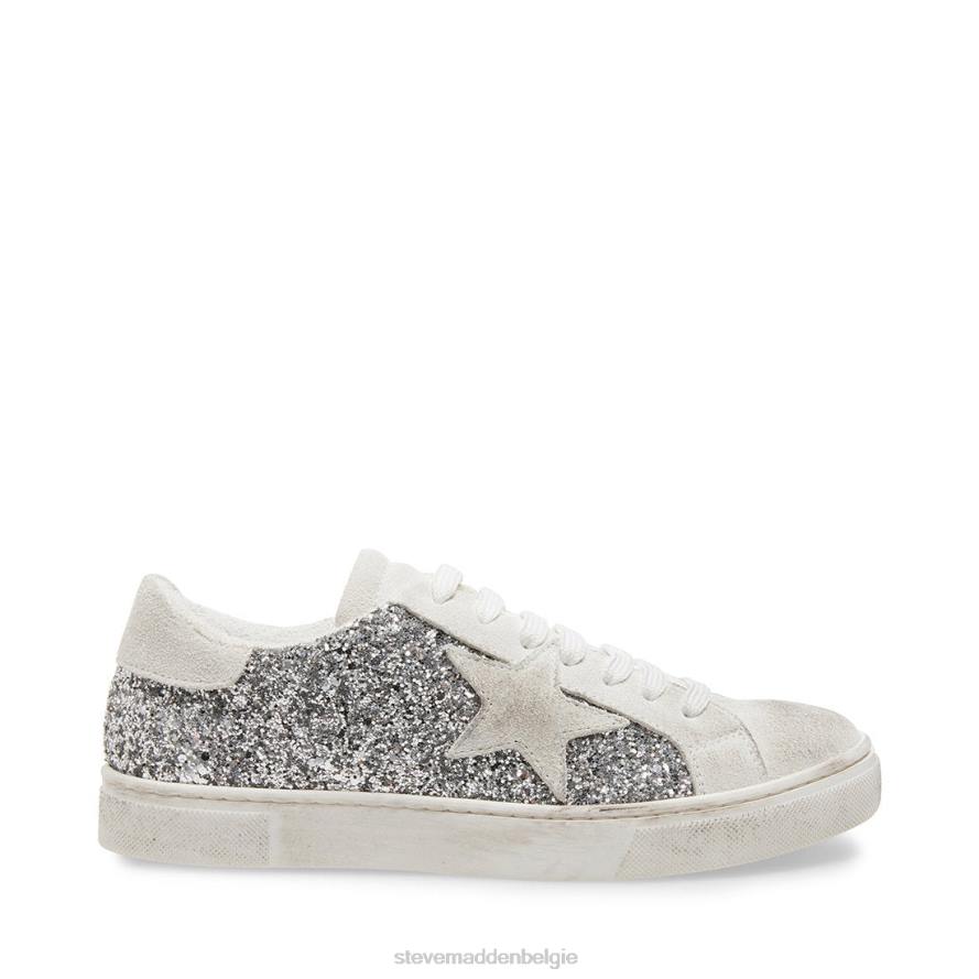 Steve Madden schoenen vrouwen robijn zilveren glitters 2D2L350