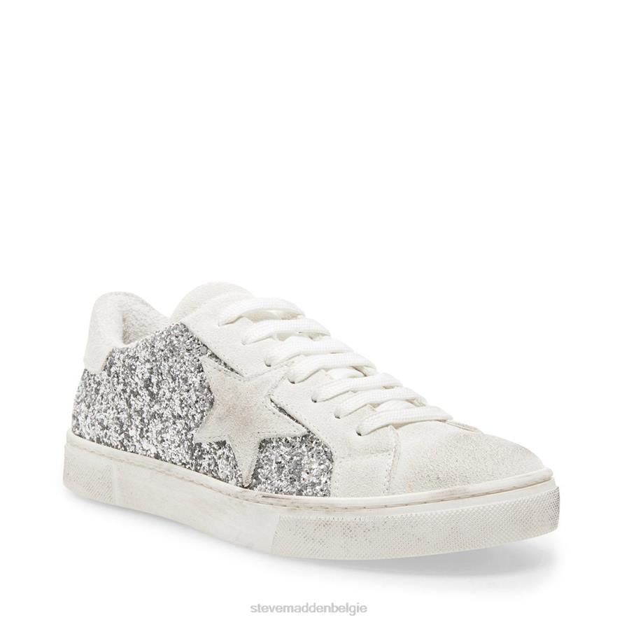 Steve Madden schoenen vrouwen robijn zilveren glitters 2D2L350