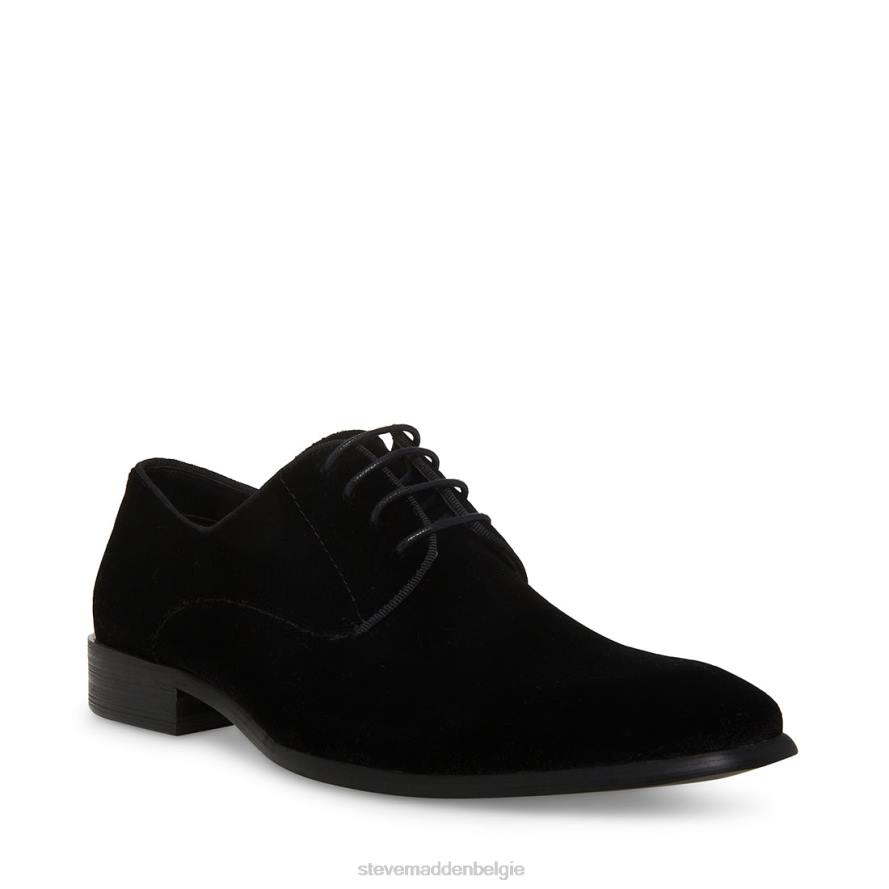 Steve Madden schoenen Heren beaux-v zwart fluweel 2D2L1051