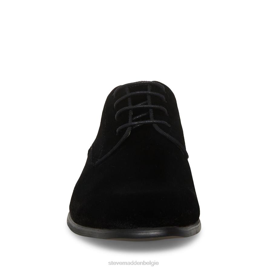 Steve Madden schoenen Heren beaux-v zwart fluweel 2D2L1051