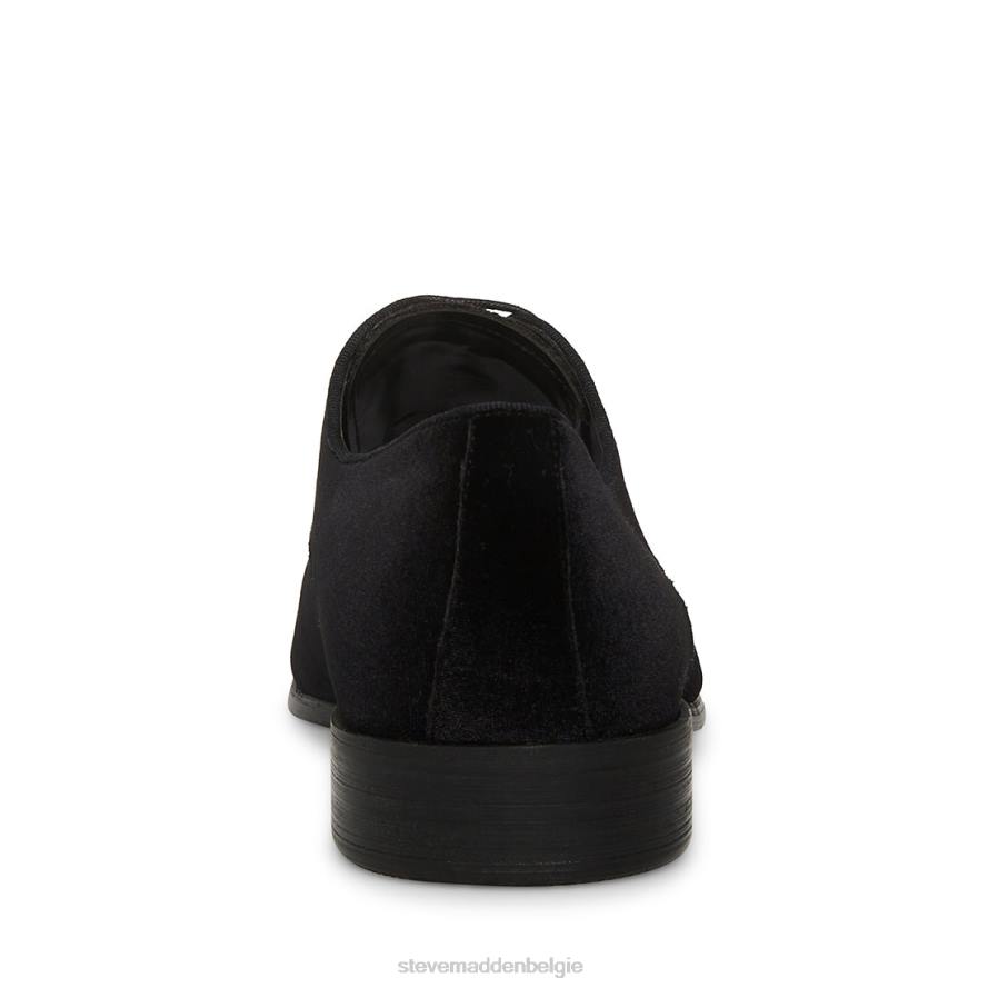 Steve Madden schoenen Heren beaux-v zwart fluweel 2D2L1051