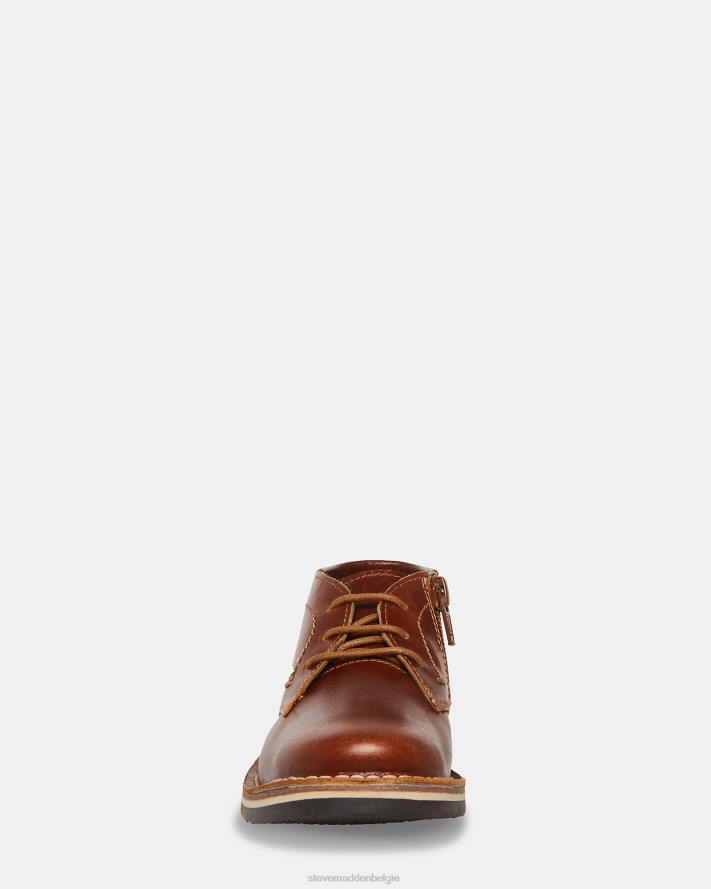 Steve Madden schoenen kinderen bharkeen cognac leer 2D2L1149